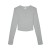Women’s Micro Rib Long Sleeve Baby Tee
