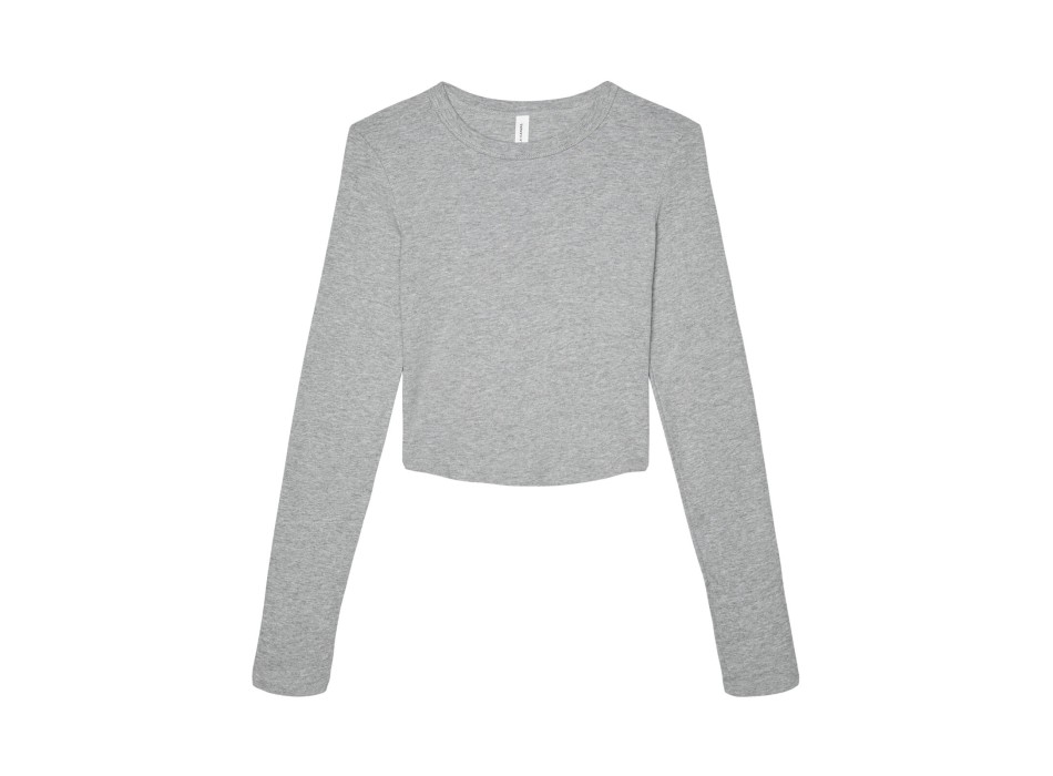 Women’s Micro Rib Long Sleeve Baby Tee FullGadgets.com
