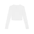 Women’s Micro Rib Long Sleeve Baby Tee FullGadgets.com