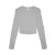 Women’s Micro Rib Long Sleeve Baby Tee