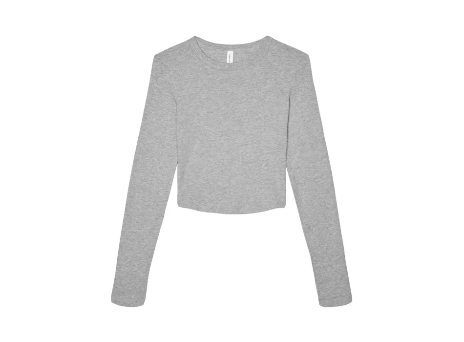 Women’s Micro Rib Long Sleeve Baby Tee FullGadgets.com