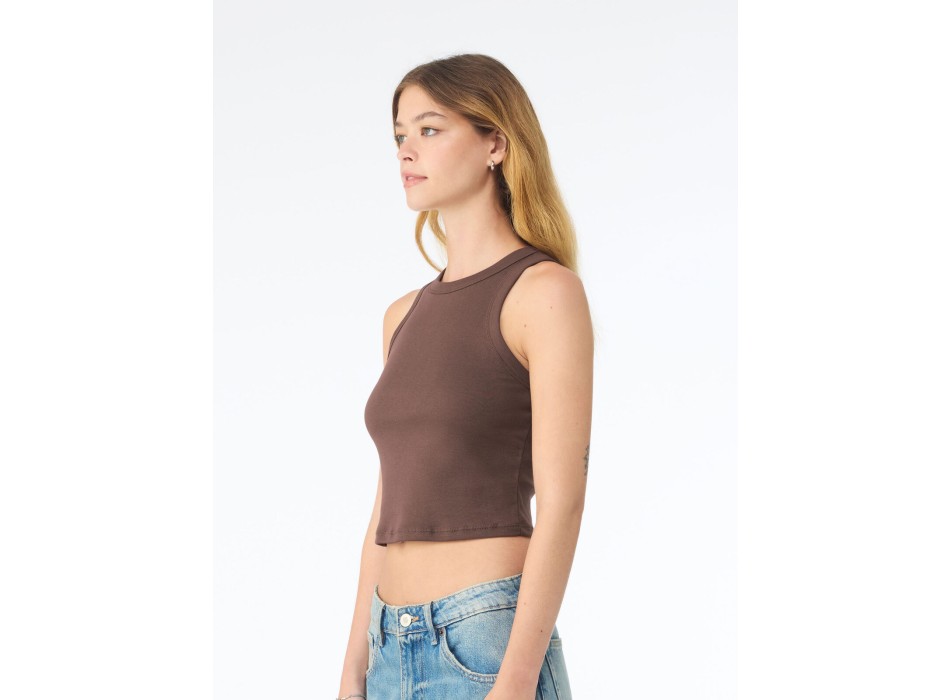 Women's Micro Rib Racer Tank FullGadgets.com