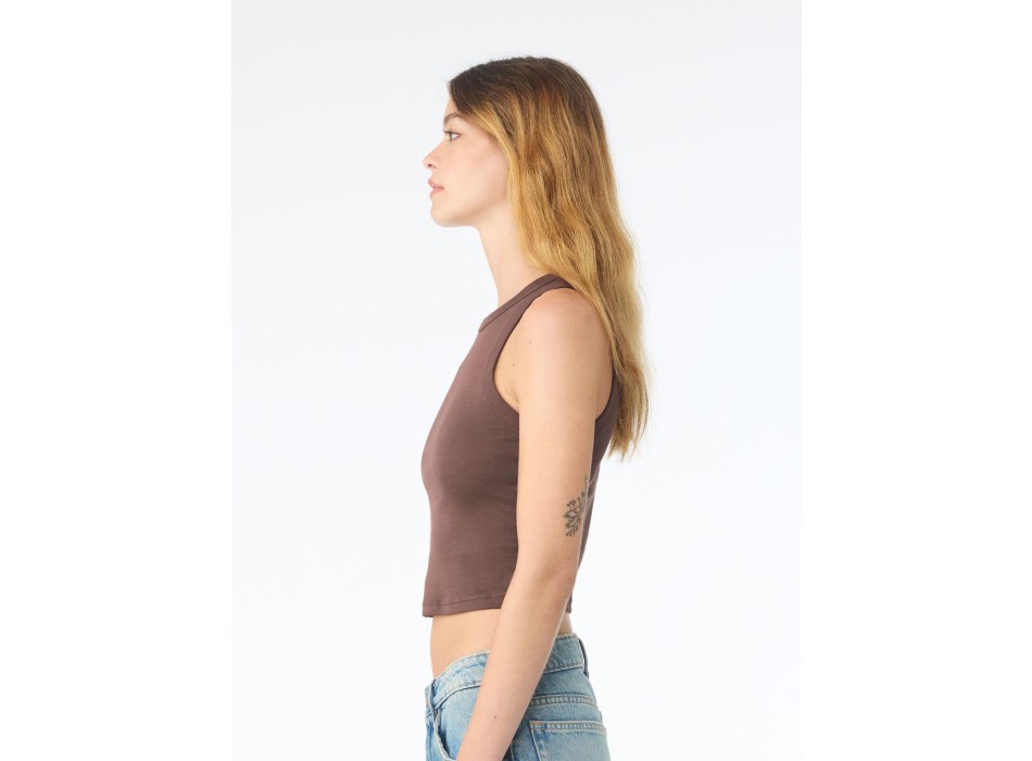 Women's Micro Rib Racer Tank FullGadgets.com
