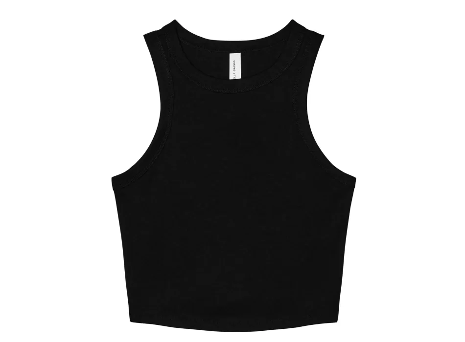 Women's Micro Rib Racer Tank FullGadgets.com