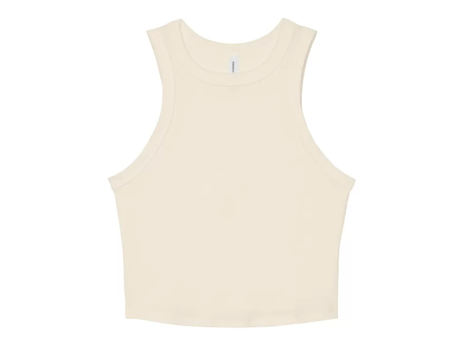 Women's Micro Rib Racer Tank FullGadgets.com