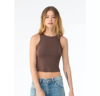 Women's Micro Rib Racer Tank FullGadgets.com