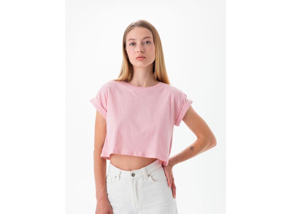 Women's Organic Crop Top T FullGadgets.com