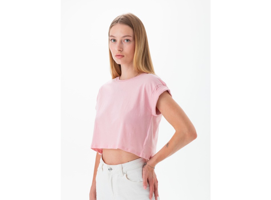 Women's Organic Crop Top T FullGadgets.com