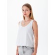 Women's' Organic Crop Vest FullGadgets.com