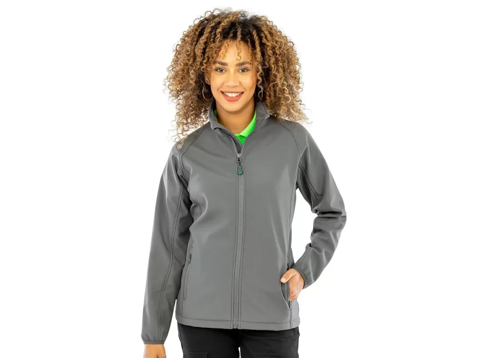 Women's Recycled 2 Layer printable Softshell Jacket FullGadgets.com
