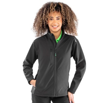 Women's Recycled 3-layer Printable Softshell Jacket FullGadgets.com