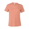 Women's Relaxed Heather Cvc Short Sleeve Tee FullGadgets.com