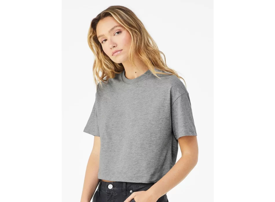 Women's Relaxed Heather Cvc Short Sleeve Tee FullGadgets.com