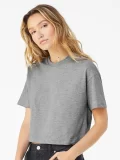 Women'S Relaxed Heather Cvc Short Sleeve Tee Personalizzabile