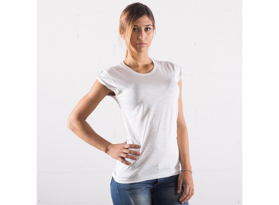 Women's Slub T-shirt 100%C FullGadgets.com