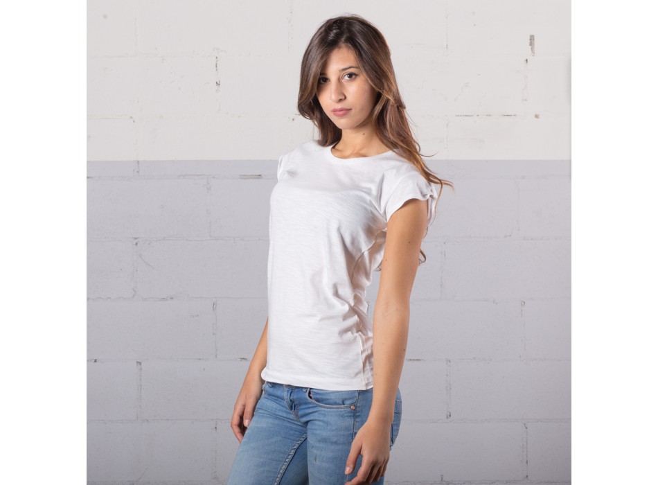 Women's Slub T-shirt 100%C FullGadgets.com