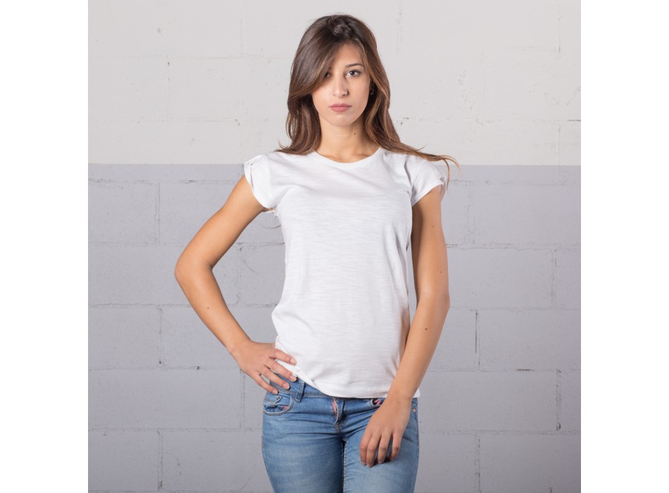 Women's Slub T-shirt 100%C FullGadgets.com