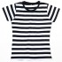 Women'S Stripy Tee 100% Cotone Personalizzabile |Mantis