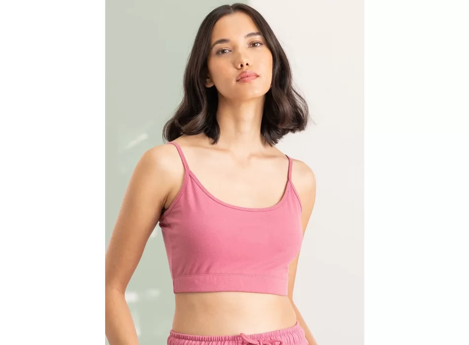 Women's Sustainable Fashion Cropped Cami Top FullGadgets.com