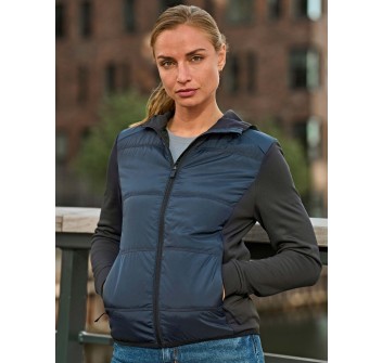 Womens' Hybrid-Stretch Hooded Jacket FullGadgets.com