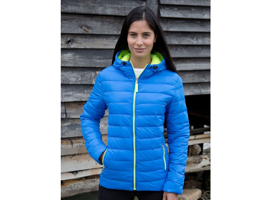 Womens Snow Bird Hooded Jacket FullGadgets.com