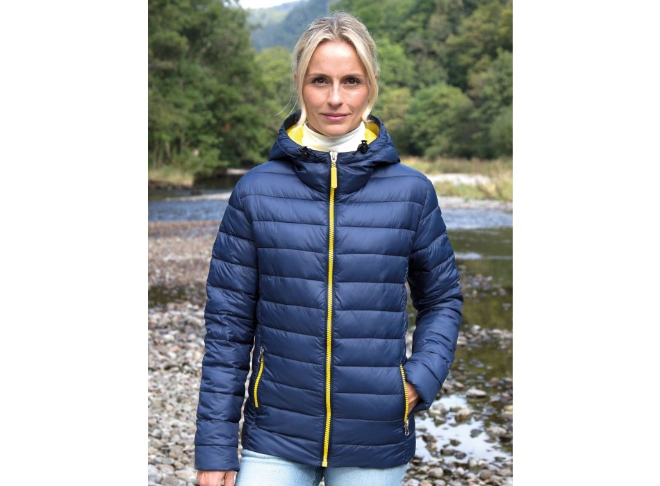 Womens Snow Bird Hooded Jacket FullGadgets.com