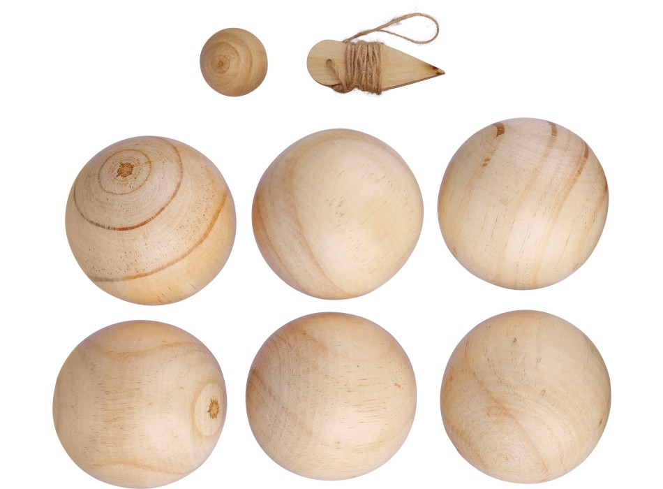 Wooden ball game set Quillian FullGadgets.com