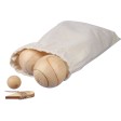 Wooden ball game set Quillian FullGadgets.com