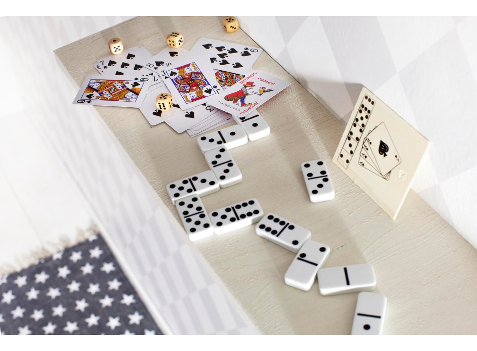Wooden box with game set Myriam FullGadgets.com