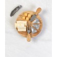 Wooden cheese plate set Bellamy FullGadgets.com