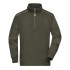 Felpa Mezza Zip Personalizzabile 70% Cotone 30% Poliestere |James 6 Nicholson