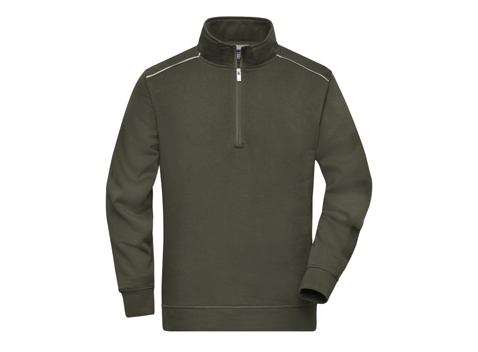 Work Half-zip Sweat 70%C 30%P FullGadgets.com