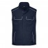 Work Softsh Light Vest 100% Poliestere Personalizzabile |James 6 Nicholson