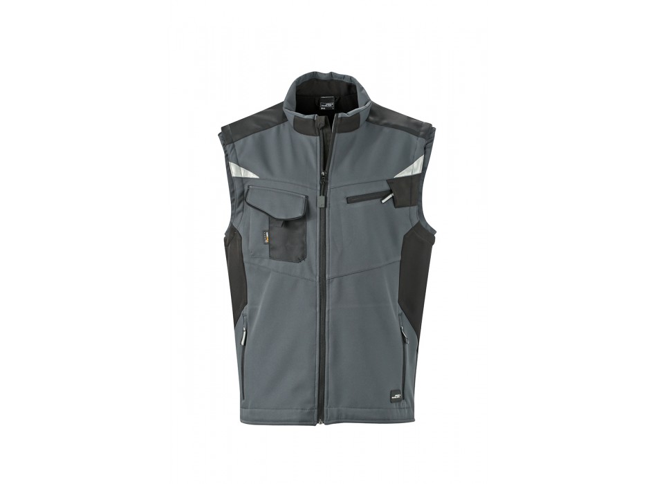 Workwear Softshell Vest 100%P FullGadgets.com