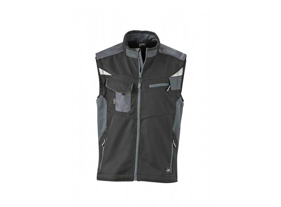 Workwear Softshell Vest 100%P FullGadgets.com
