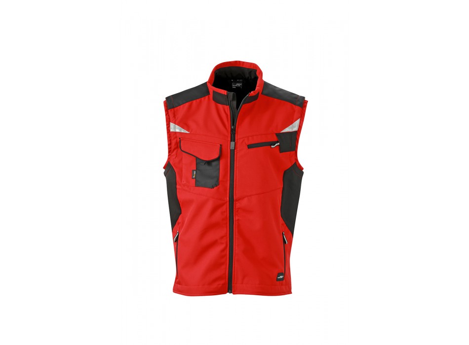 Workwear Softshell Vest 100%P FullGadgets.com