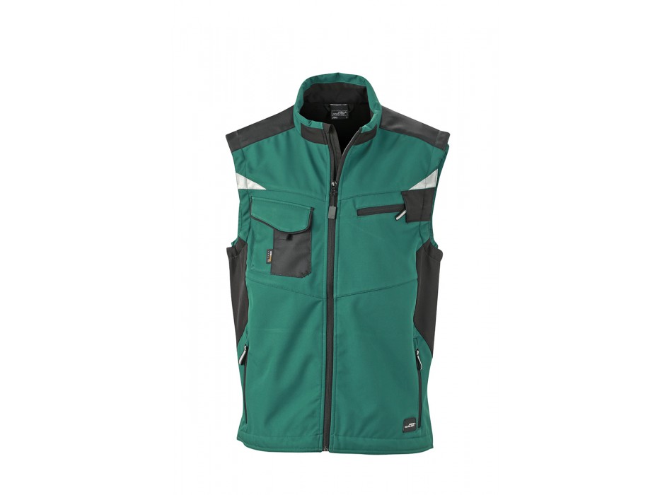 Workwear Softshell Vest 100%P FullGadgets.com