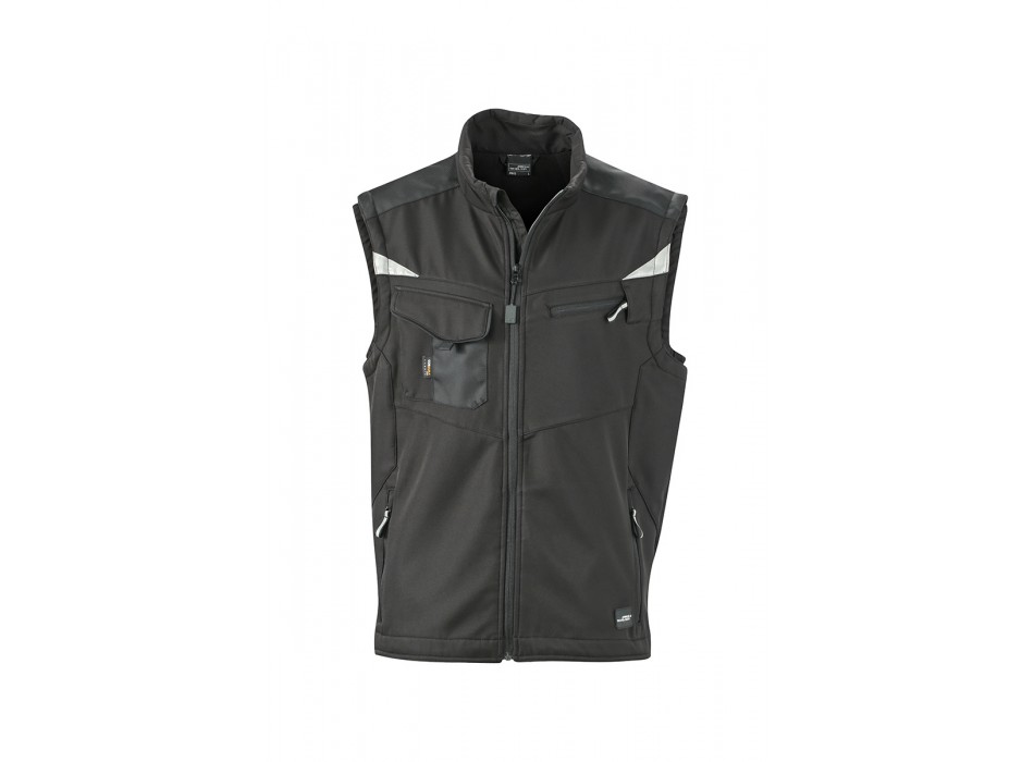 Workwear Softshell Vest 100%P FullGadgets.com