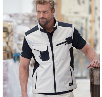 Workwear Softshell Vest 100%P FullGadgets.com