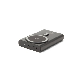 WRIGHT 10. Power bank magnetico con ricarica super rapida in alluminio riciclato e ABS riciclato 10'000 mAh FullGadgets.com