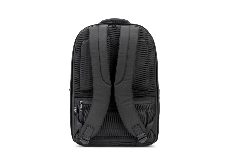 YANGON BPACK. Zaino antifurto, in twill con rivestimento idrorepellente e poliestere riciclato 600D ad alta densità, per laptop da 17.3" FullGadgets.com