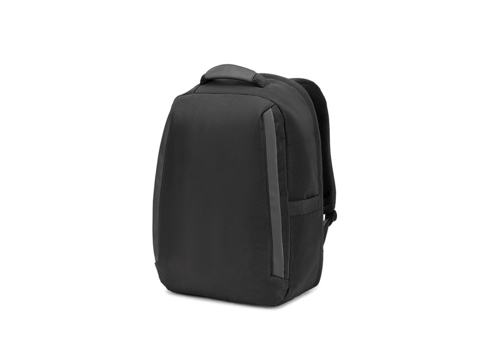 YANGON BPACK. Zaino antifurto, in twill con rivestimento idrorepellente e poliestere riciclato 600D ad alta densità, per laptop da 17.3" FullGadgets.com