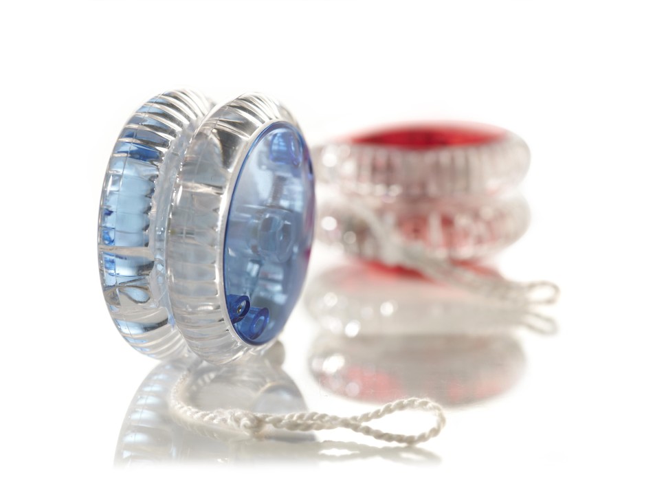 YoYo in plastica trasparente Esmeralda FullGadgets.com