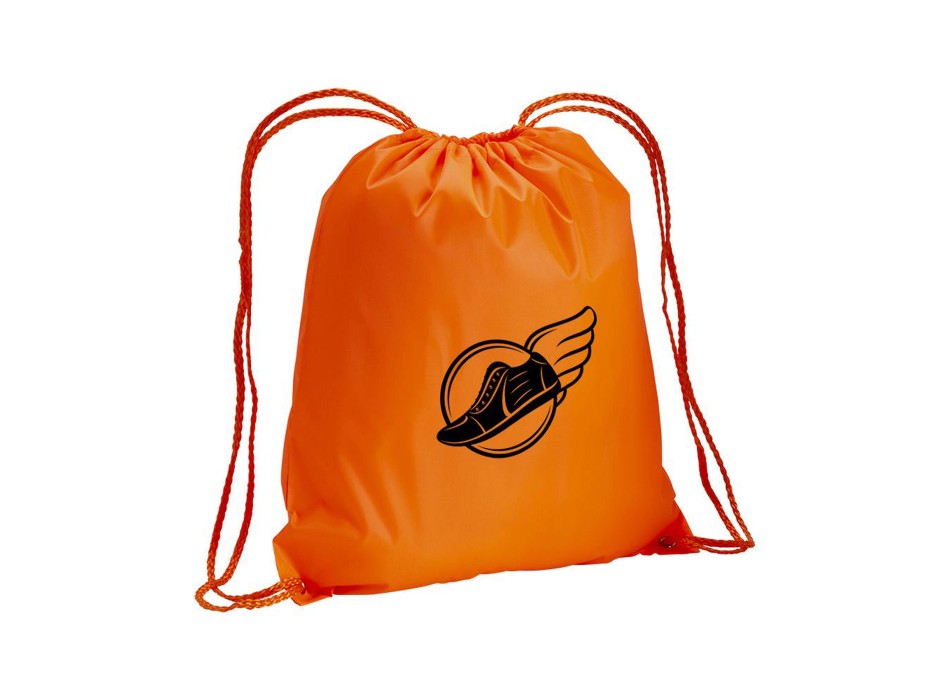 Zainetto fluo in poliestere 210 T con chiusura a strozzo e angoli rinforzati FullGadgets.com