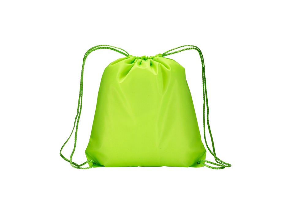 Zainetto fluo in poliestere 210 T con chiusura a strozzo e angoli rinforzati FullGadgets.com