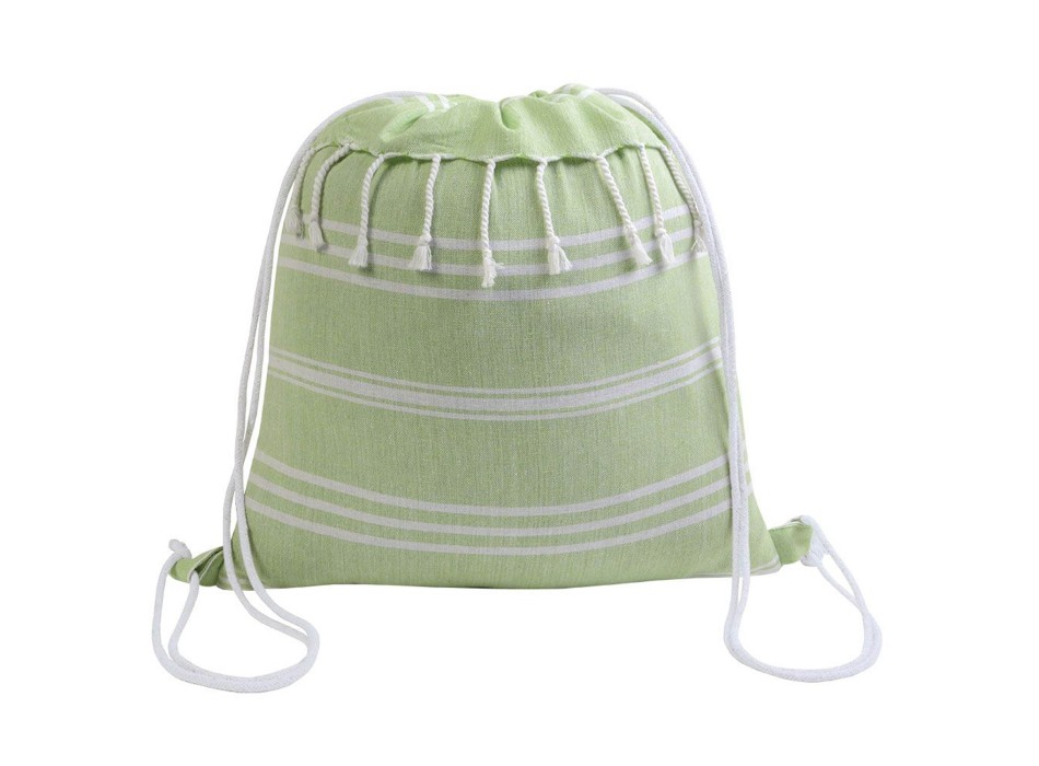 Zainetto fouta in cotone 180 g/m2 con chiusura a strappo FullGadgets.com