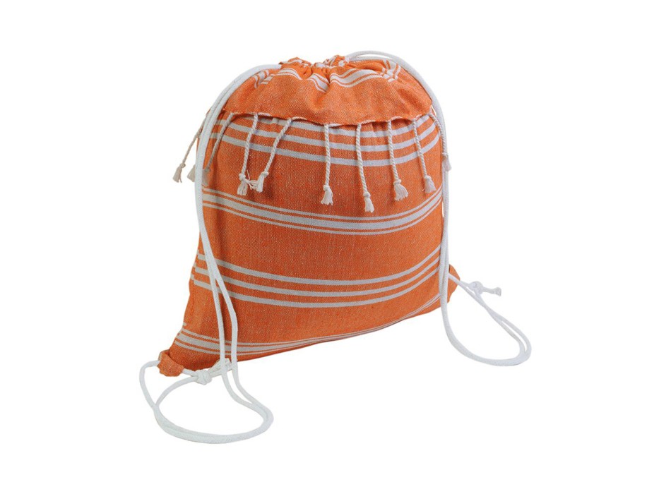 Zainetto fouta in cotone 180 g/m2 con chiusura a strappo FullGadgets.com