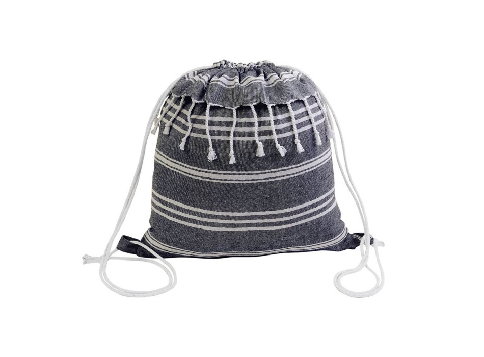 Zainetto fouta in cotone 180 g/m2 con chiusura a strappo FullGadgets.com