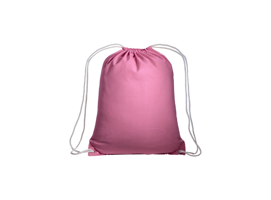 Zainetto in cotone 135 g/m2 con chiusura a strozzo FullGadgets.com