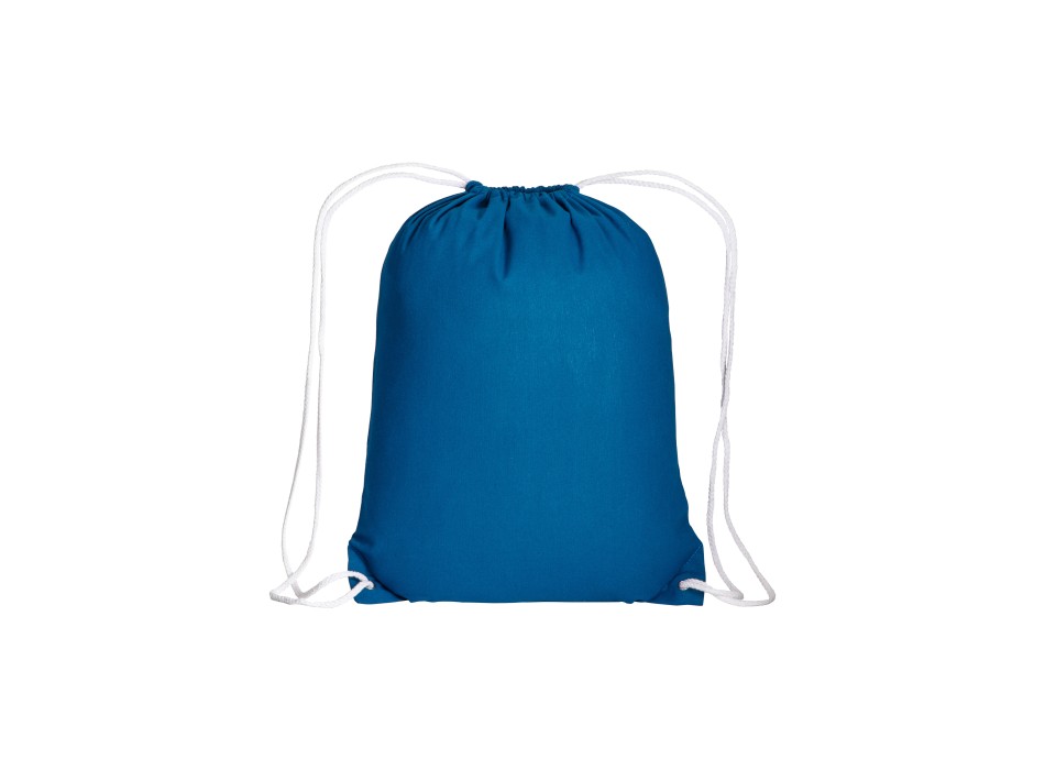 Zainetto in cotone 135 g/m2 con chiusura a strozzo FullGadgets.com